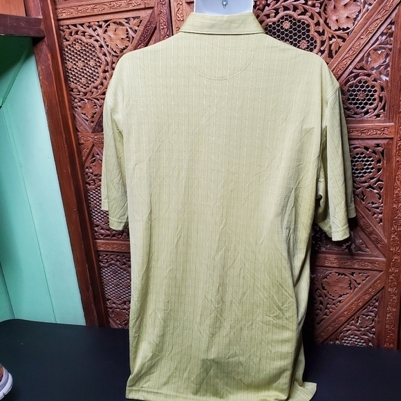 Greg Norman Men’s Golf Polo Shirt The StoneWater Size Large Green - Picture 12 of 13